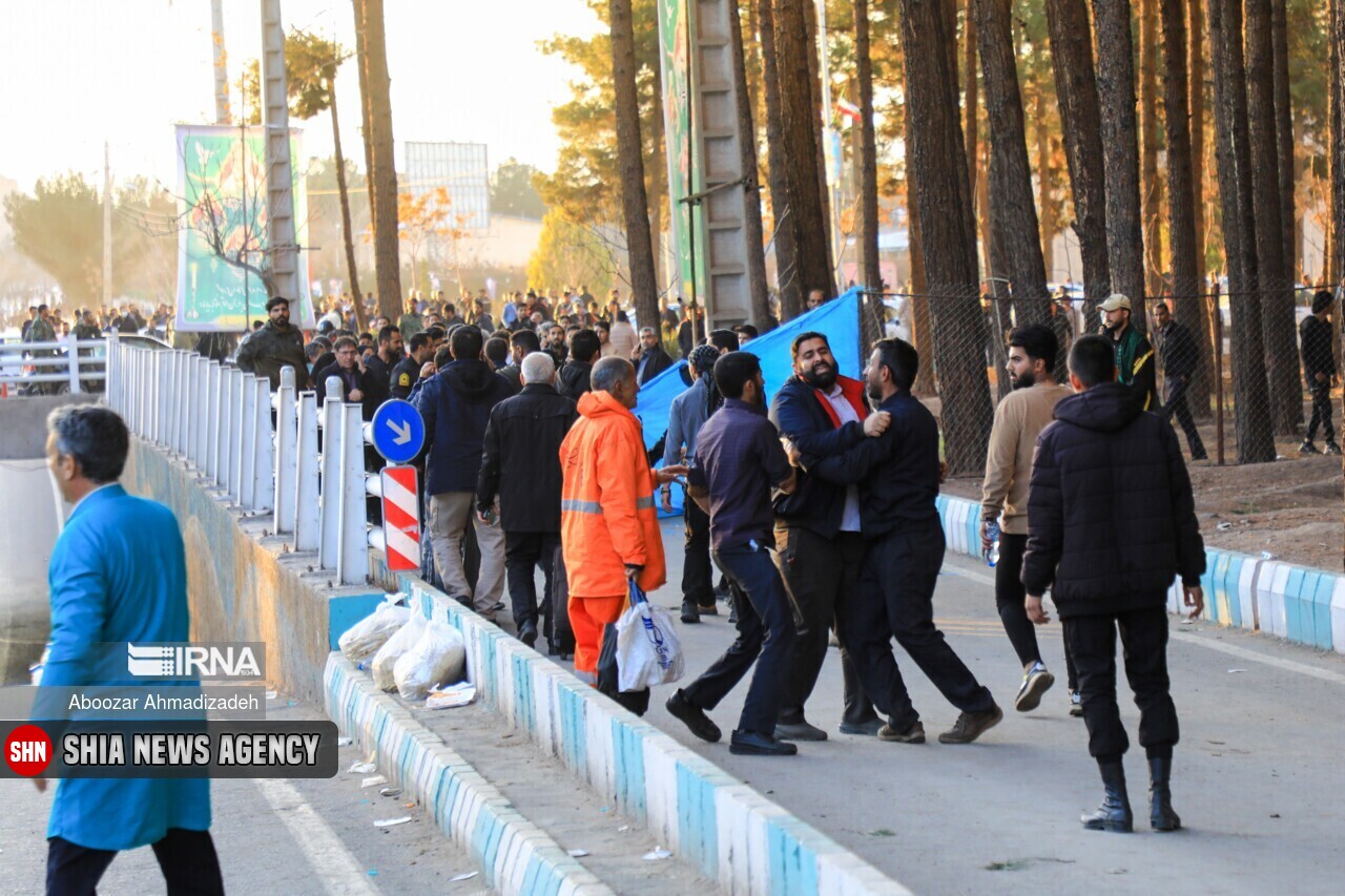تصاویر | انفجار تروریستی در کرمان