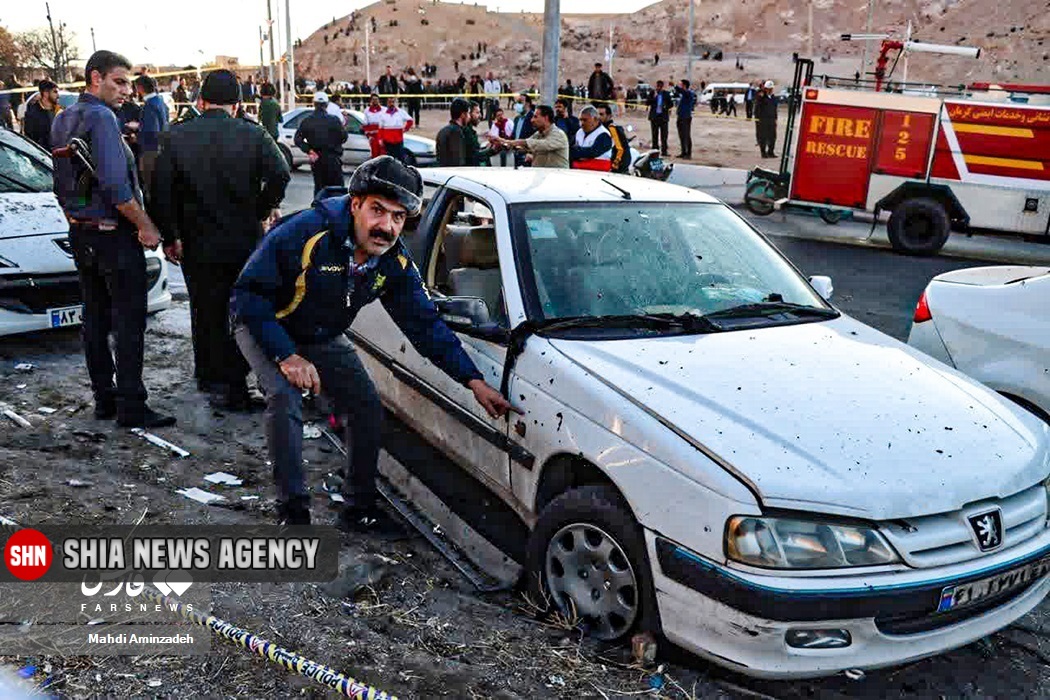 تصاویر | انفجار تروریستی در کرمان