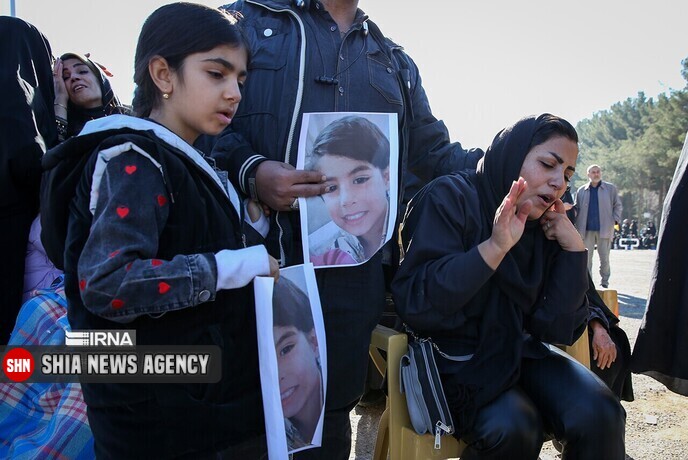 پیکر پاک شهدای جنایت تروریستی کرمان تشییع شد+ تصاویر