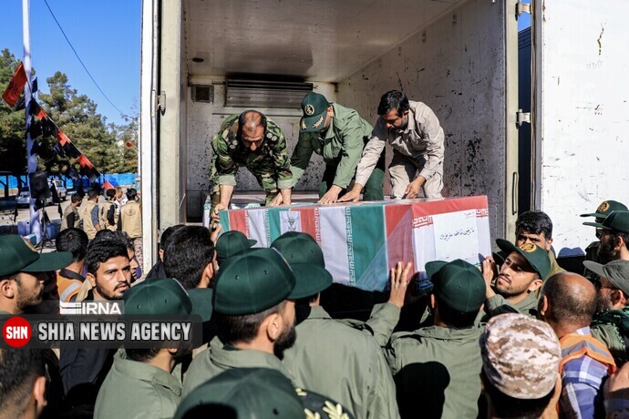 پیکر پاک شهدای جنایت تروریستی کرمان تشییع شد+ تصاویر