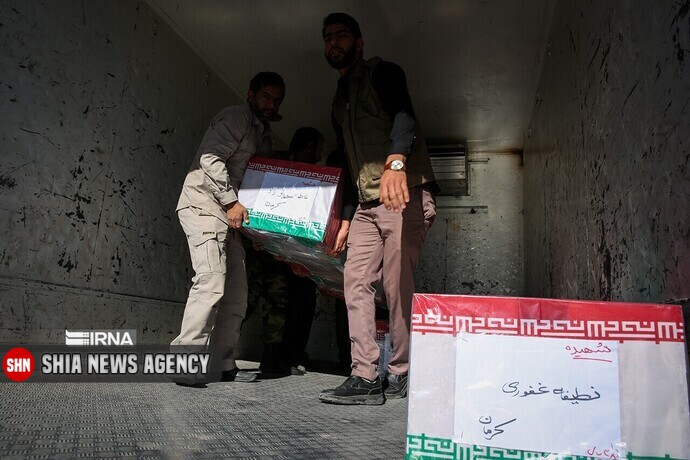 پیکر پاک شهدای جنایت تروریستی کرمان تشییع شد+ تصاویر