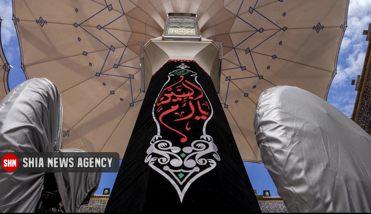 حرم امیرالمومنین(ع) در آستانه وفات حضرت ام‌البنین (س)