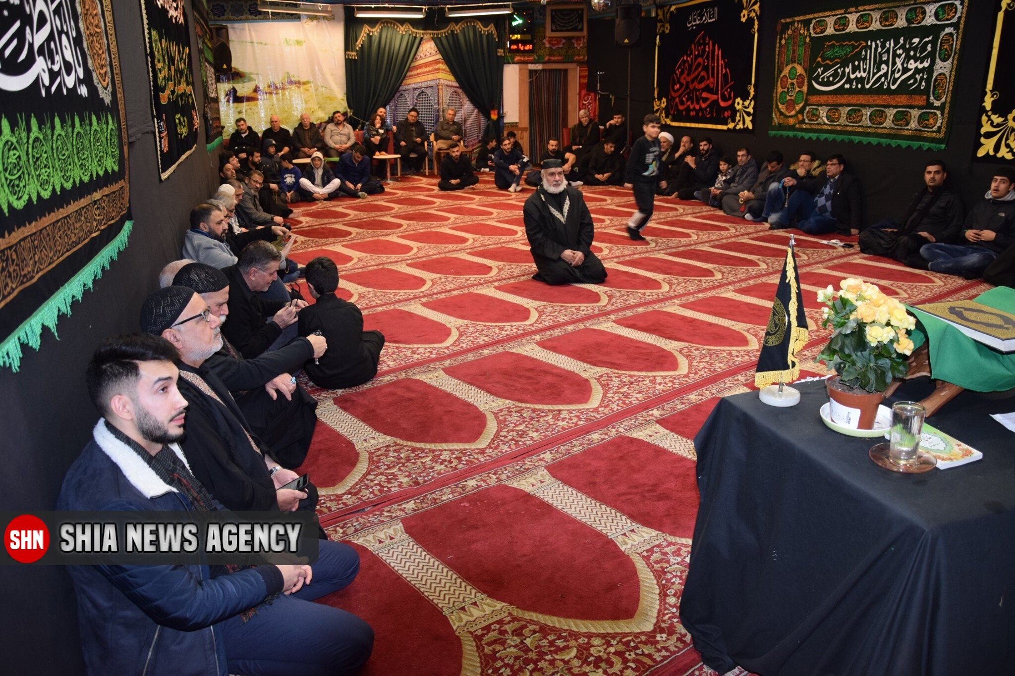 تصاویر/ مراسم عزاداری رحلت حضرت ام البنین(س) در سوئد تصاویر/ مراسم عزاداری رحلت حضرت ام البنین(س) در سوئد