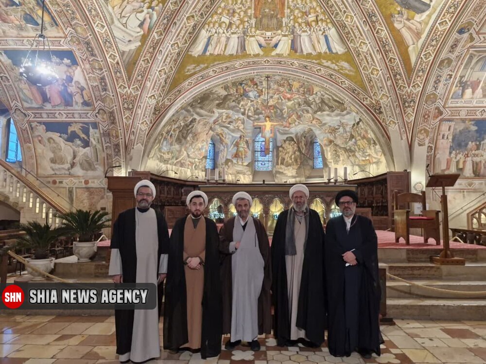 بازدید هیئت حوزوی از باسیلیکای سینت فرانسیس