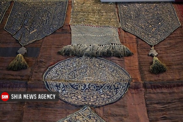 مرمت پرده تاریخی کعبه در شهر بورسای ترکیه+ تصاویر