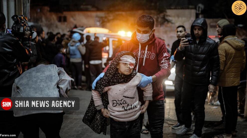تصاویر/ حمله مرگبار اسرائیل به منطقه امن