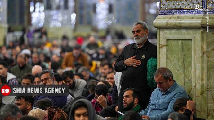 نخستین شب از ماه مهمانی خدا در حرم رضوی نخستین شب از ماه مهمانی خدا در حرم رضوی