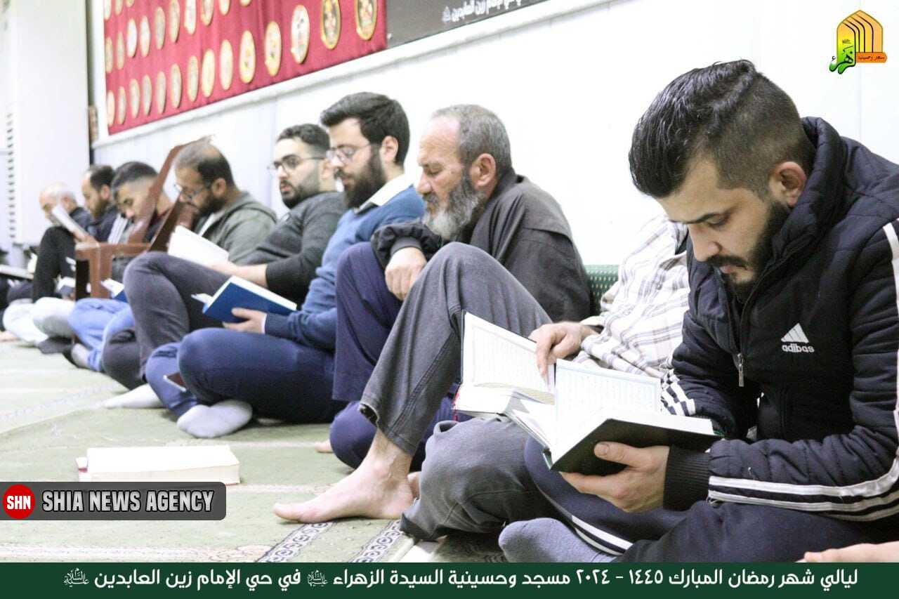 برنامه ویژه شبهای ماه رمضان در محله شیعهنشین شهر دمشق برنامه ویژه شبهای ماه رمضان در محله شیعهنشین شهر دمشق