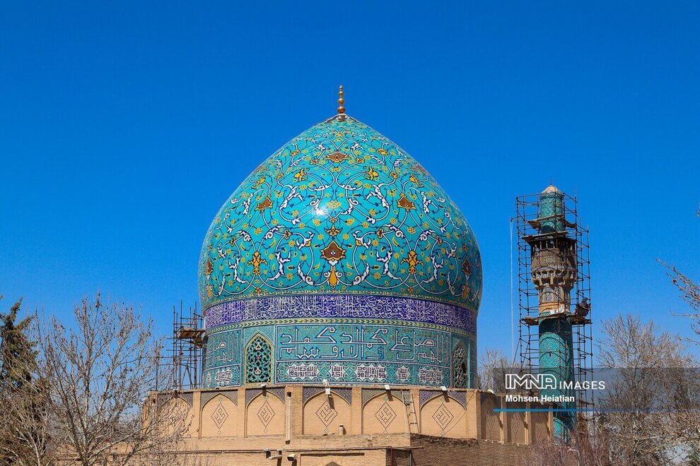 تصاویر/ مدرسه چهارباغ نگین معماری صفویه دراصفهان