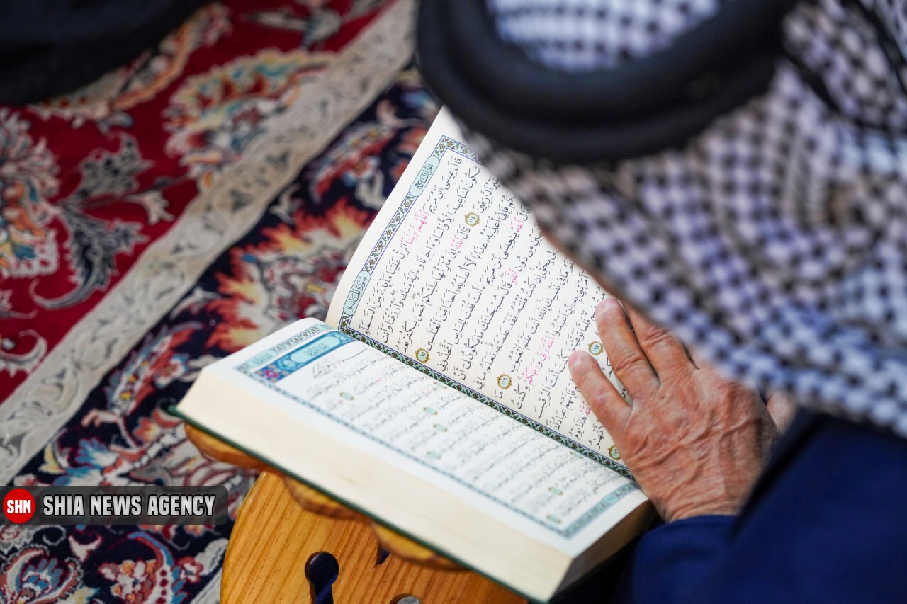 تصاویر/ ترتیل خوانی رمضانی در حرم مطهر امامین عسکریین(ع)