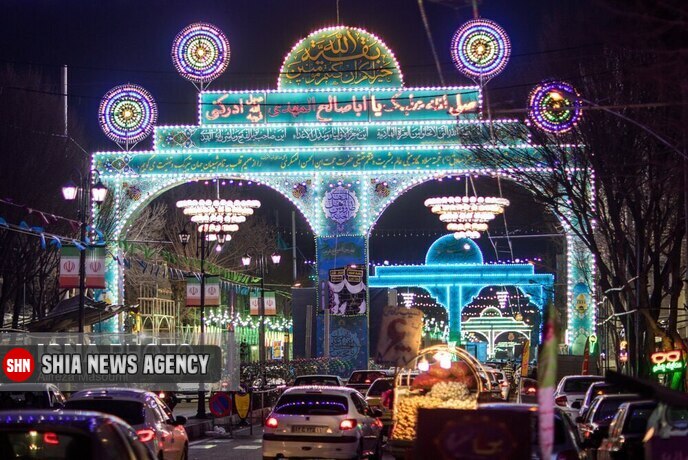 تصاویر | آذین‌بندی و جشن نیمه شعبان در تهران