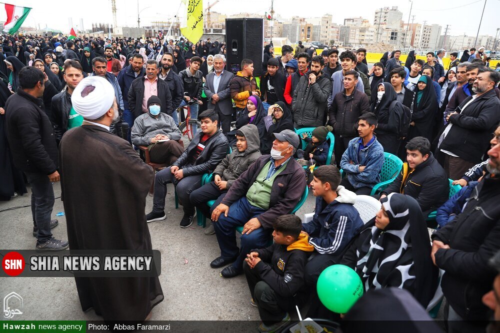 تصاویر/ جشن نیمه شعبان در بلوار پیامبر اعظم