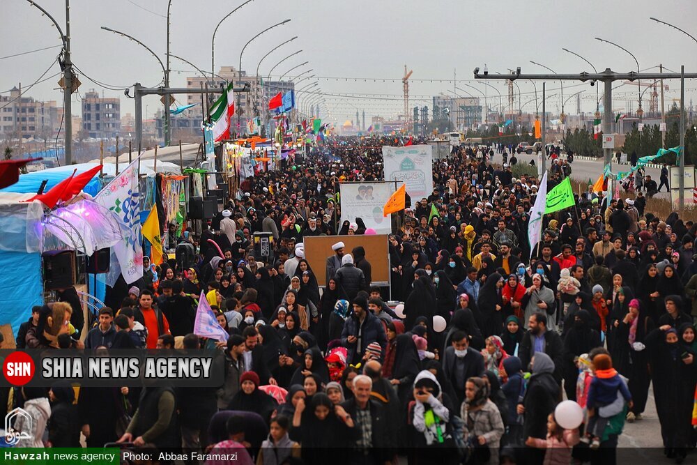 تصاویر/ جشن نیمه شعبان در بلوار پیامبر اعظم