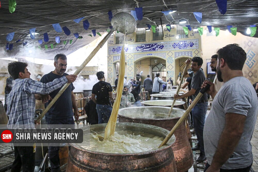 تصاویر | پخت سمنو در شیراز