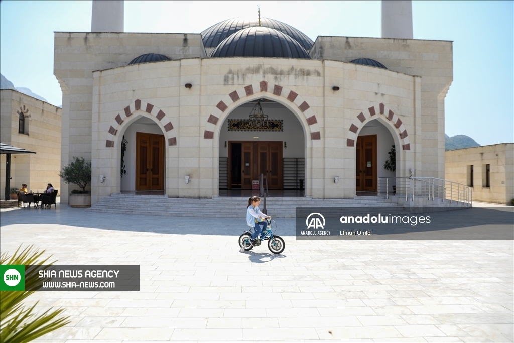 تصاویری از یک مسجد زیبا در مونته نگرو