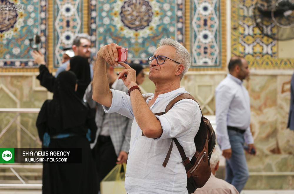 تشرف یک هیئت اسپانیایی به عتبات مقدس+ تصاویر تشرف یک هیئت اسپانیایی به عتبات مقدس+ تصاویر