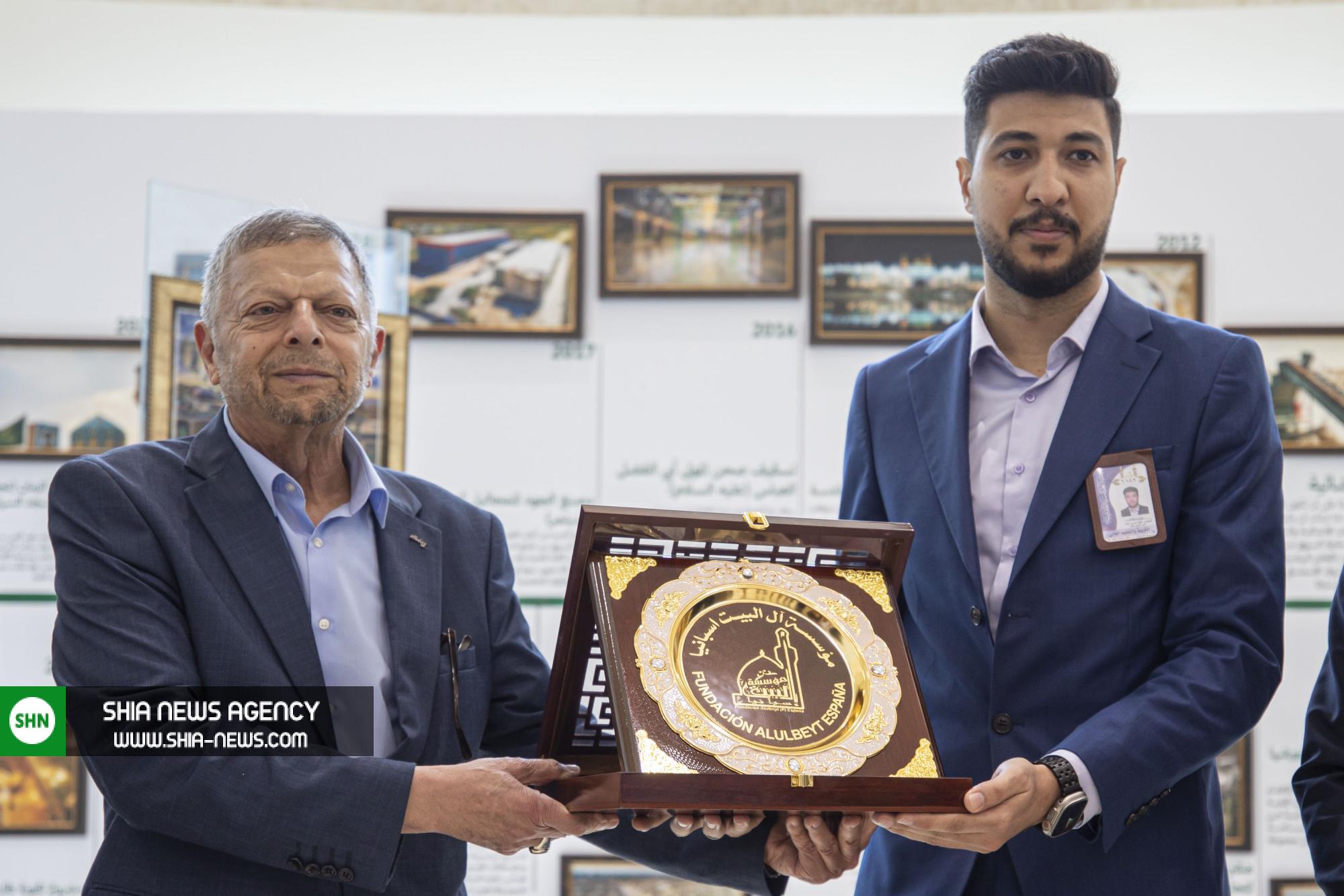 تشرف یک هیئت اسپانیایی به عتبات مقدس+ تصاویر تشرف یک هیئت اسپانیایی به عتبات مقدس+ تصاویر