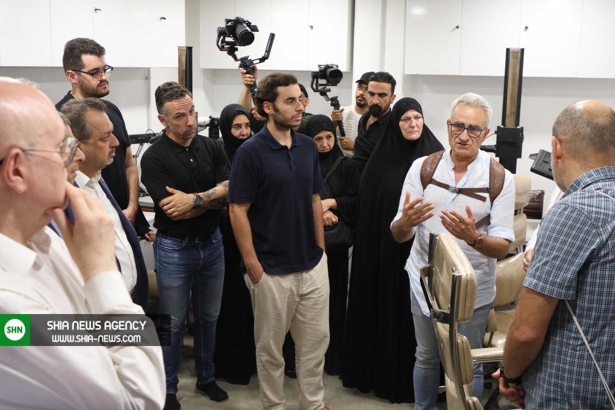 تشرف یک هیئت اسپانیایی به عتبات مقدس+ تصاویر تشرف یک هیئت اسپانیایی به عتبات مقدس+ تصاویر
