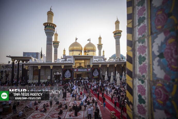 حرم مطهر کاظمین در روز شهادت امام جواد (ع) حرم مطهر کاظمین در روز شهادت امام جواد (ع)