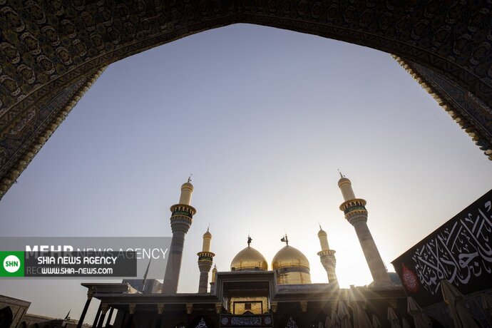 حرم مطهر کاظمین در روز شهادت امام جواد (ع) حرم مطهر کاظمین در روز شهادت امام جواد (ع)