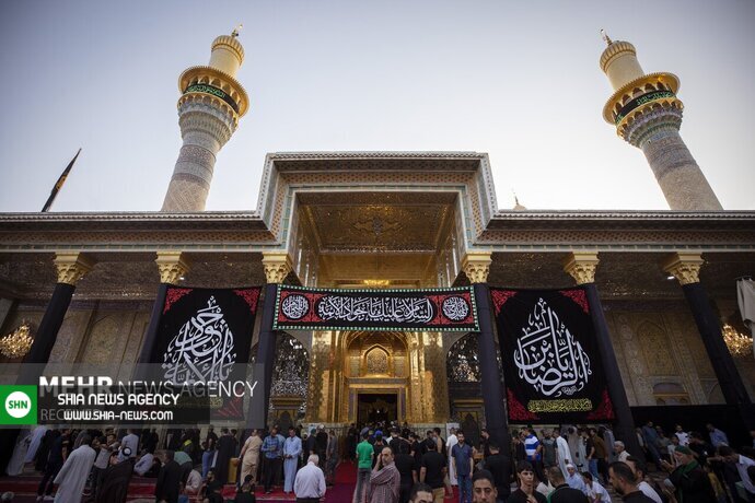 حرم مطهر کاظمین در روز شهادت امام جواد (ع) حرم مطهر کاظمین در روز شهادت امام جواد (ع)