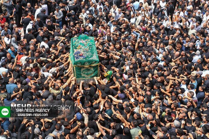 حرم مطهر کاظمین در روز شهادت امام جواد (ع) حرم مطهر کاظمین در روز شهادت امام جواد (ع)