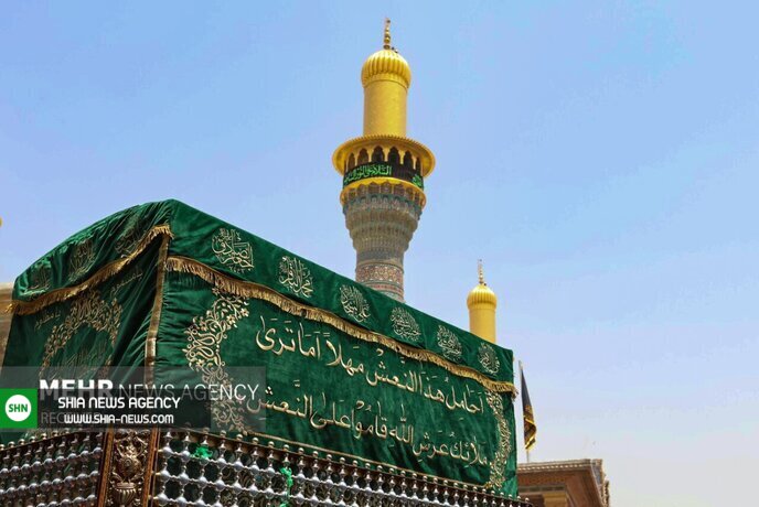 حرم مطهر کاظمین در روز شهادت امام جواد (ع) حرم مطهر کاظمین در روز شهادت امام جواد (ع)