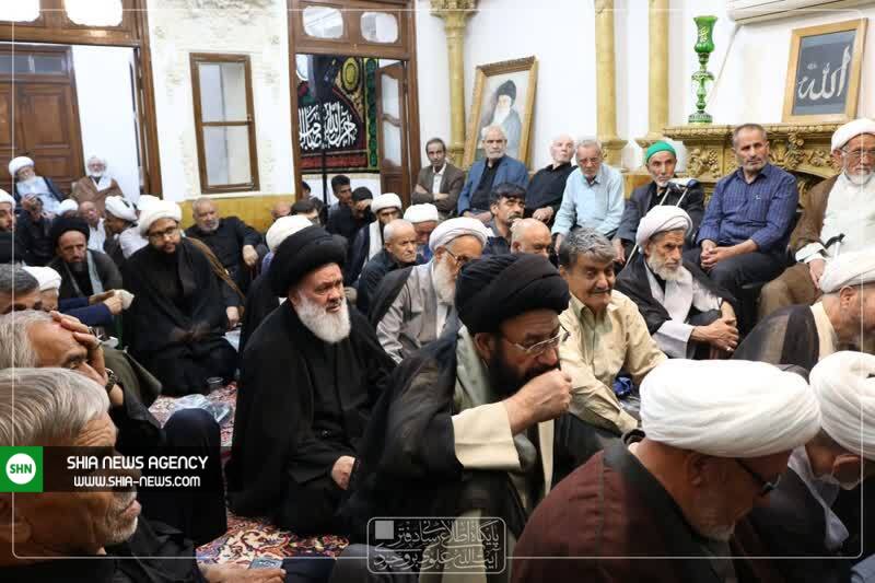 تصاویر/ مراسم عزاداری شهادت امام جواد(ع) در دفتر آیت الله علوی بروجردی تصاویر/ مراسم عزاداری شهادت امام جواد(ع) در دفتر آیت الله علوی بروجردی