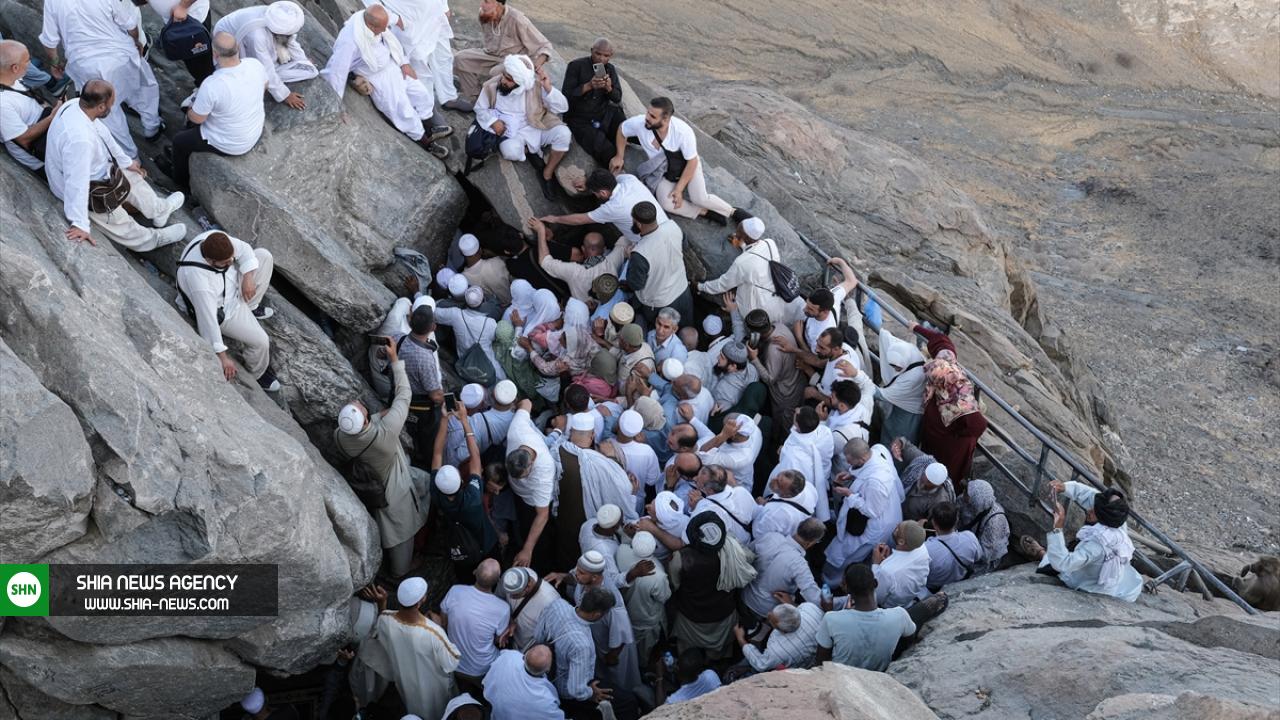تصاویر/ حضور زائران در غار حرا تصاویر/ حضور زائران در غار حرا