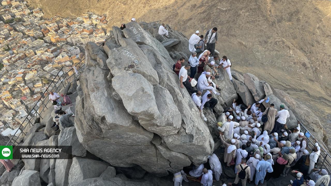 تصاویر/ حضور زائران در غار حرا تصاویر/ حضور زائران در غار حرا