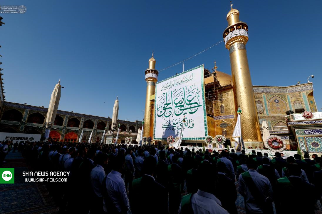 اعیاد بزرگ غدیر در حرم امیرالمومنین(ع) آغاز شد+ تصاویر اعیاد بزرگ غدیر در حرم امیرالمومنین(ع) آغاز شد+ تصاویر