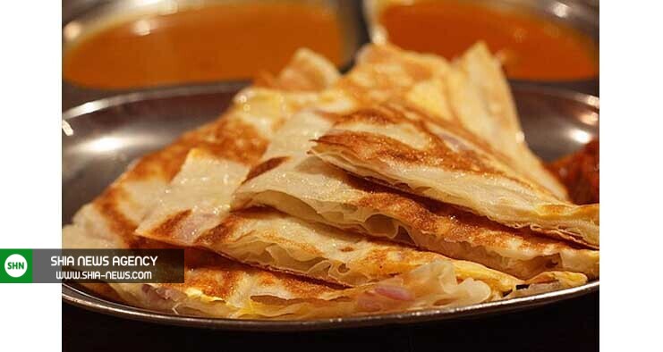 طرز تهیه نان تخت مالزی همان روتی کانای معروف طرز تهیه نان تخت مالزی همان روتی کانای معروف