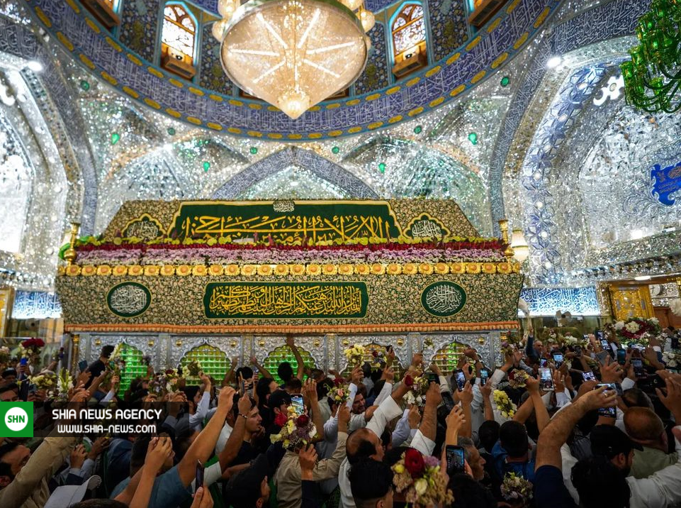 تشرف بیش از 3 میلیون زائر به حرم امیرالمومنین (ع) در عید غدیر تشرف بیش از 3 میلیون زائر به حرم امیرالمومنین (ع) در عید غدیر