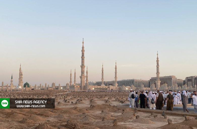 قبرستان بقیع هم شلوغتر از گذشته + تصاویر قبرستان بقیع هم شلوغتر از گذشته + تصاویر