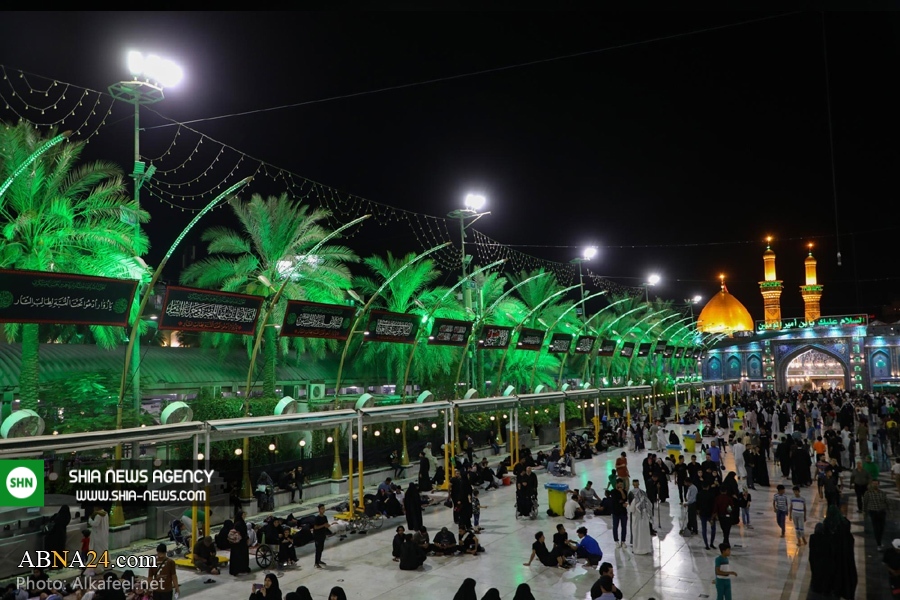 تصاویر/ سیاه پوش شدن بین الحرمین کربلای معلی در آستانه ماه محرم تصاویر/ سیاه پوش شدن بین الحرمین کربلای معلی در آستانه ماه محرم