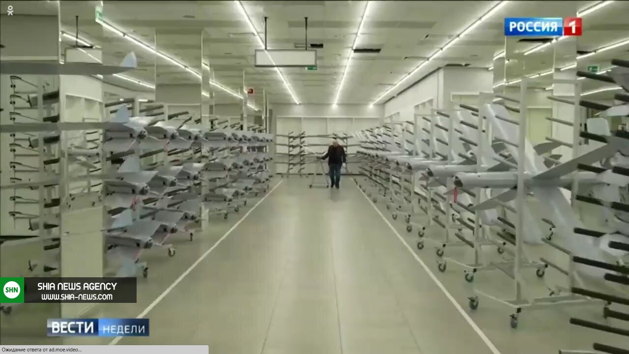 تصاویر باورنکردنی از انبار پهپادهای انتحاری روسیه تصاویر باورنکردنی از انبار پهپادهای انتحاری روسیه