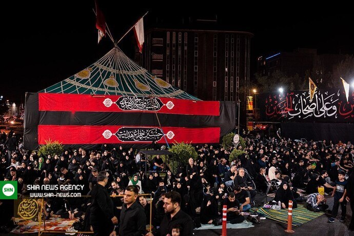 تصاویر/ شب اول محرم در ۳ هیات مطرح تهران