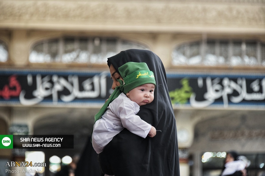 تصاویر/ مراسم شیرخوارگان حسینی در حرم حضرت معصومه(س) تصاویر/ مراسم شیرخوارگان حسینی در حرم حضرت معصومه(س)
