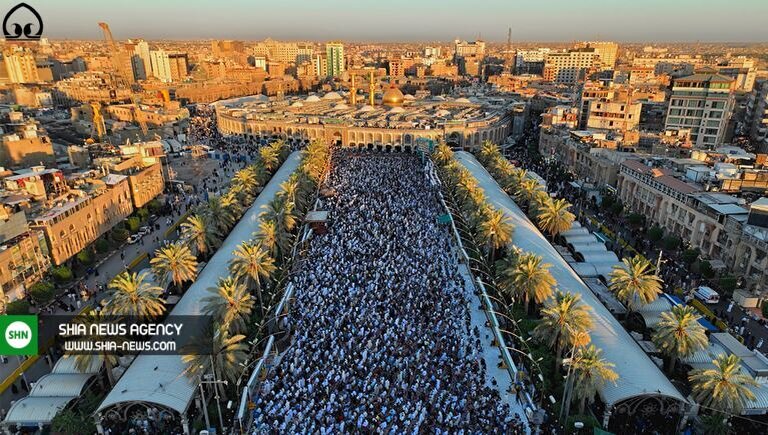 تصاویر زیبا از نماز عید قربان در بین الحرمین تصاویر زیبا از نماز عید قربان در بین الحرمین