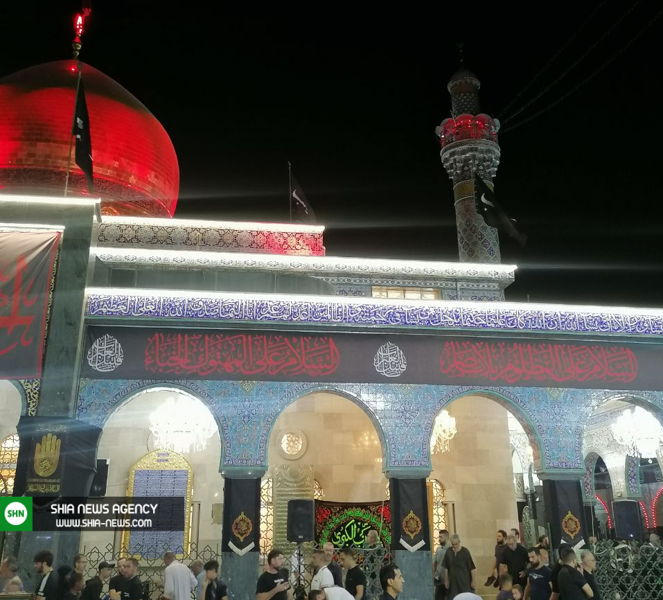 عزاداری امام حسین(ع) در حرم حضرت زینب(س)+عکس و فیلم عزاداری امام حسین(ع) در حرم حضرت زینب(س)+عکس و فیلم