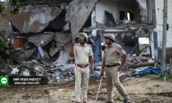 تخریب 300 خانه و مغازه مسلمانان در گورگورام هند+ تصاویر