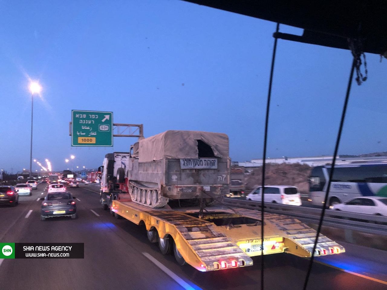 ارسال تجهیزات نظامی اسرائیل به مرزهای لبنان+ تصاویر
