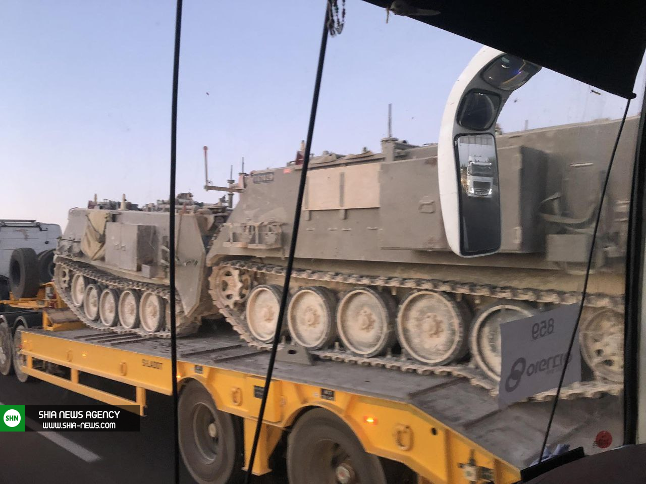ارسال تجهیزات نظامی اسرائیل به مرزهای لبنان+ تصاویر