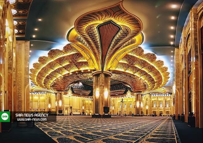 مسجدی زیبا با گنبدی دارای ۱۴۴ پنجره شیشه ای+ تصویر