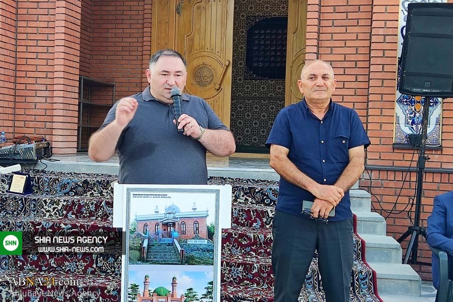 تصاویر/ مراسم افتتاحیه مسجد امام زمان (عج) در گرجستان