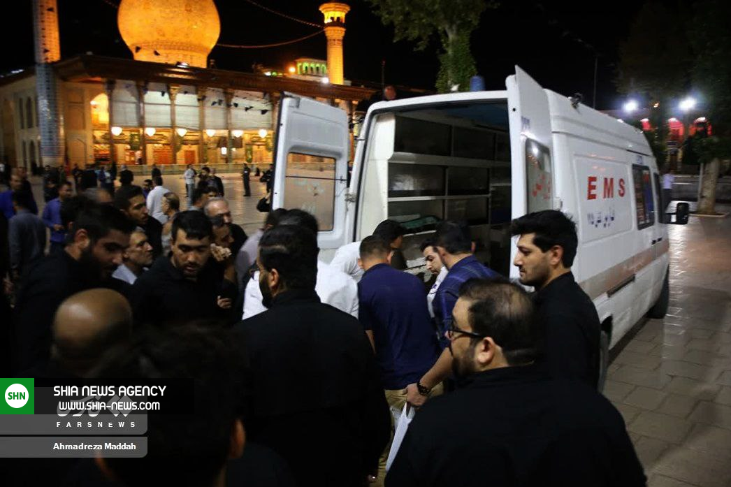 اولین تصاویر گیت شاهچراغ که مورد اصابت گلوله تروریست داعشی قرار گرفت اولین تصاویر گیت شاهچراغ که مورد اصابت گلوله تروریست داعشی قرار گرفت