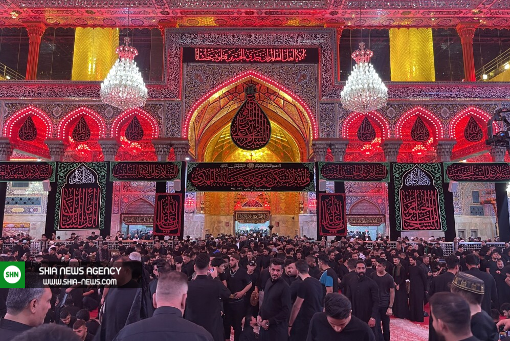 برپایی دستههای عزاداری امام حسین(ع) در کربلا+ تصاویر برپایی دستههای عزاداری امام حسین(ع) در کربلا+ تصاویر