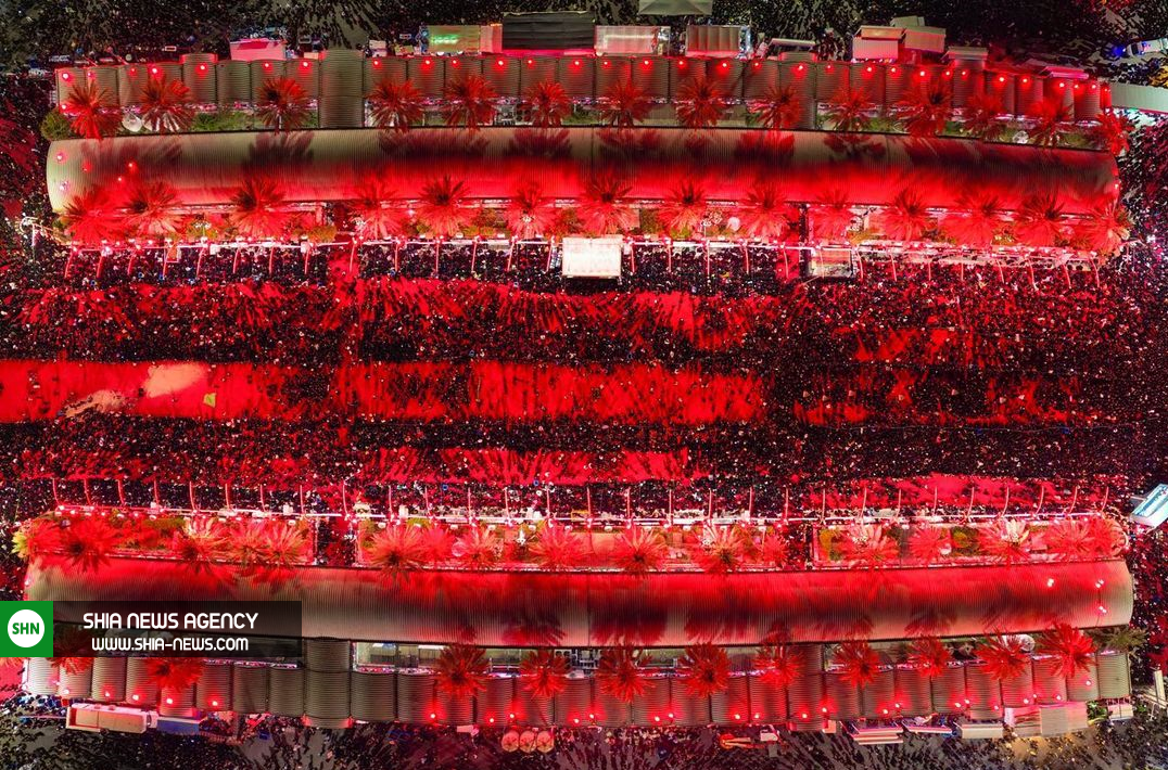 تصاویر/ حضور میلیونی زائران کربلا در شب و روز عاشورا