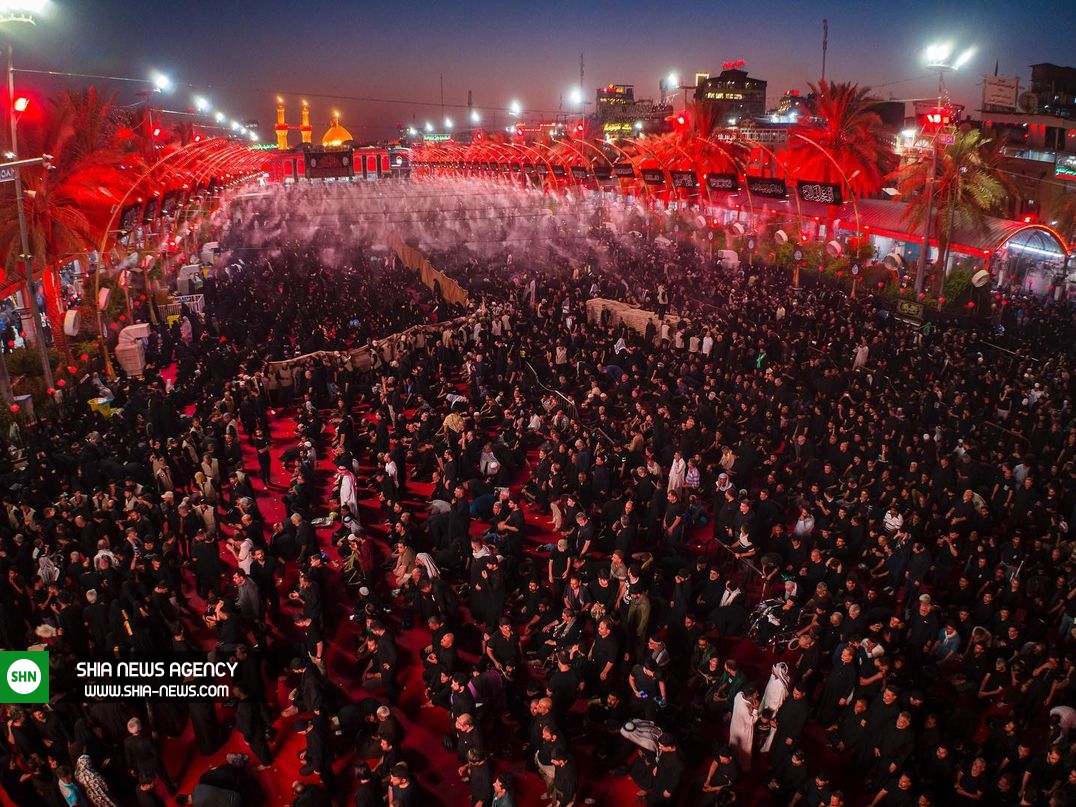 تصاویر/ حضور میلیونی زائران کربلا در شب و روز عاشورا