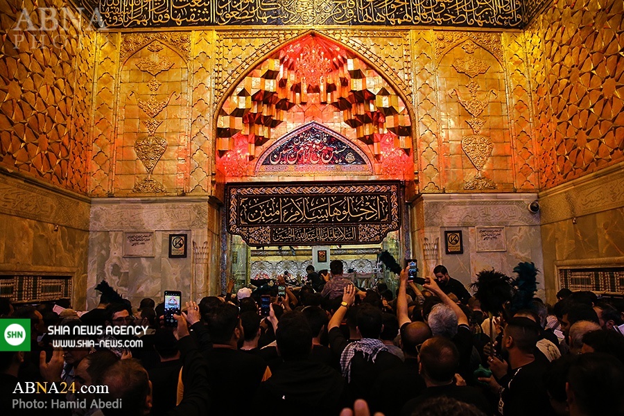 تصاویر/ قرائت زیارت اربعین در کربلا تصاویر/ قرائت زیارت اربعین در کربلا